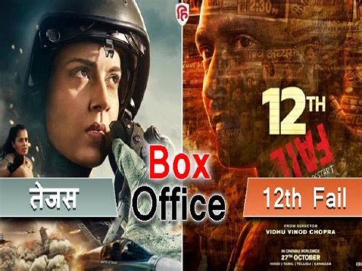 12th Fail Vs Tejas Box Office Collection : Worldwide Total Income Update - SarkariResult