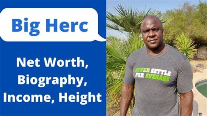 Big Herc Net Worth : Details About YouTube, Career, Age, Home, Income - SarkariResult