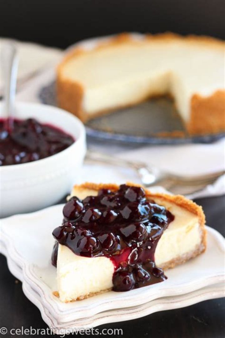Greek Yogurt Cheesecake - Celebrating Sweets