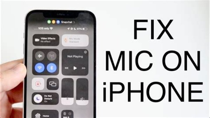 How to Fix iPhone Mic Not Working? - SarkariResult