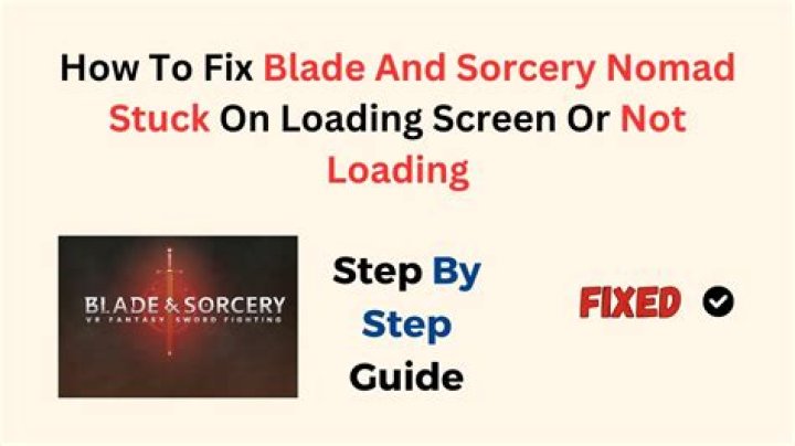 How to Fix / Solve: Blade And Sorcery Nomad Stuck On Loading Save Data - SarkariResult