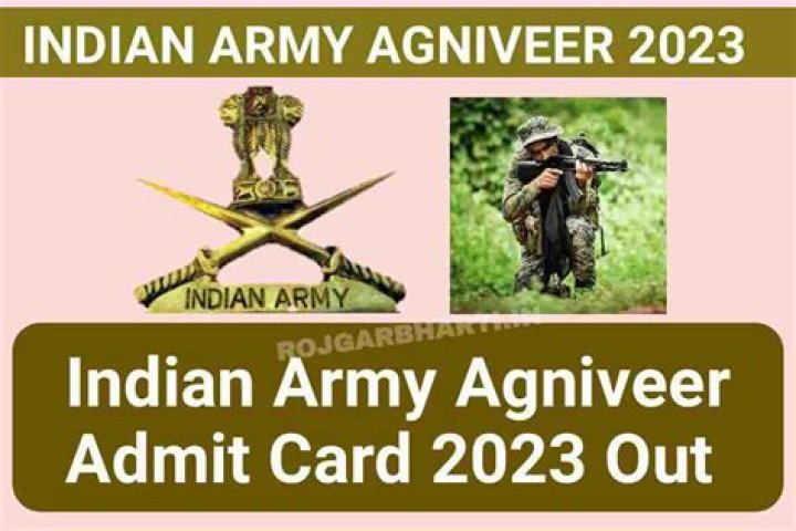 Indian Army Agniveer Admit Card 2023 : हुआ जारी, यहाँ करे डाउनलोड
