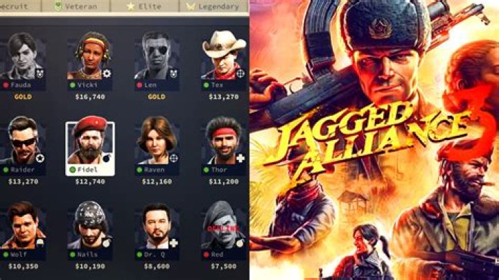 Jagged Alliance 3: The Best Starting Team & The Stats Of Fox - SarkariResult